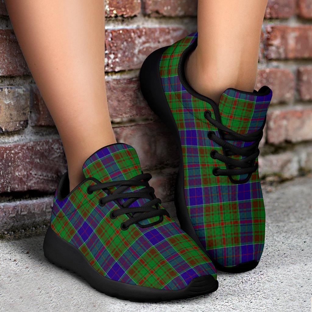 Adam Family Tartan Sporty Sneakers