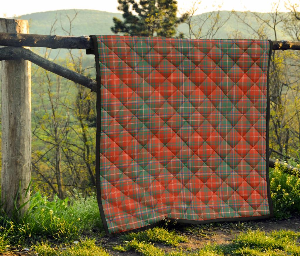 Macdougall Family Modern Tartan Quilt