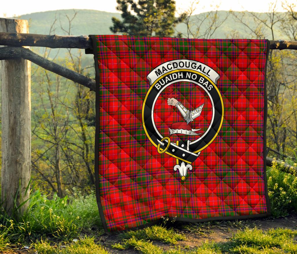 Macdougall Family Modern Tartan Quilt