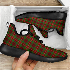 Ainslie Family Tartan Mesh Knit Sneakers