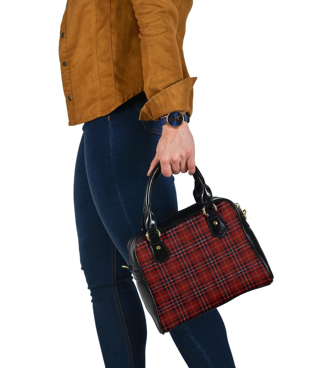 Brim - DeForest of Balvaird Castle Tartan Shoulder Handbags