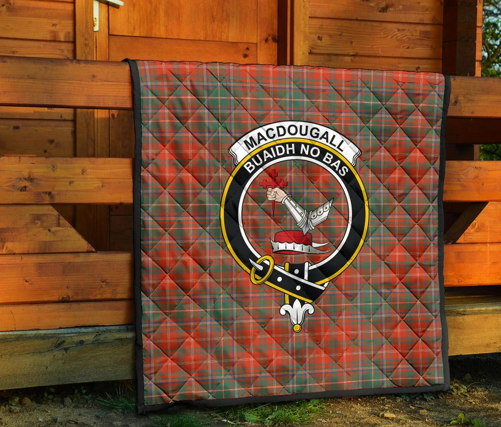 Macdougall Family Modern Tartan Quilt