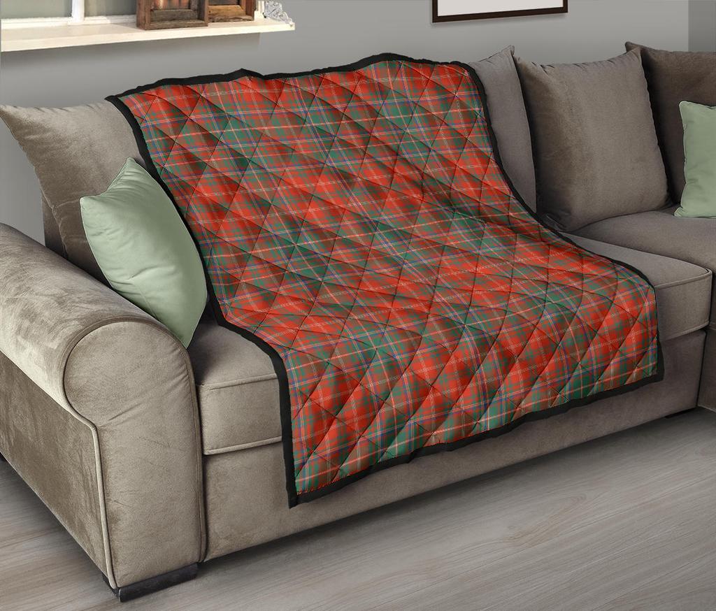 Macdougall Family Ancient Tartan Quilt