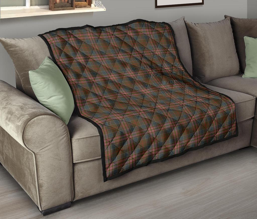Kennedy Weathered Tartan Quilt