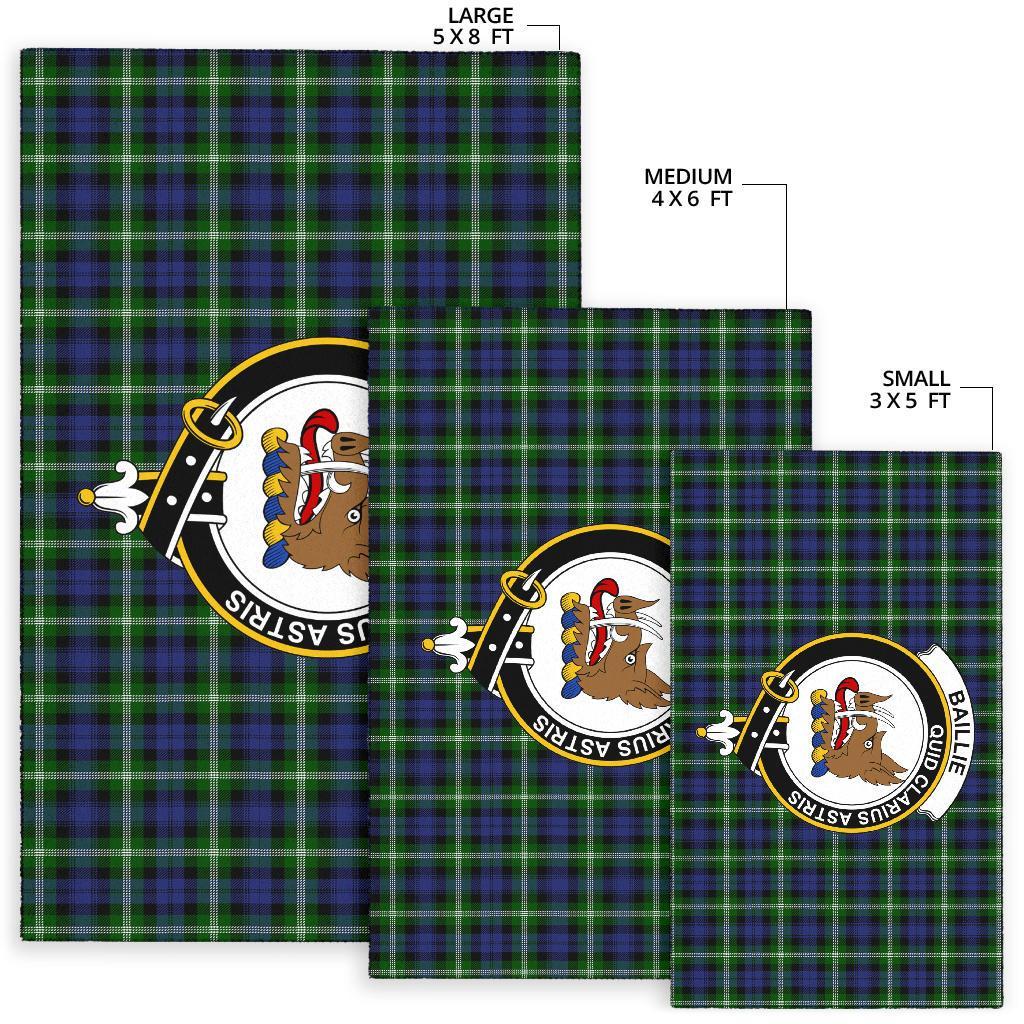 Baillie Tartan Crest Area Rug