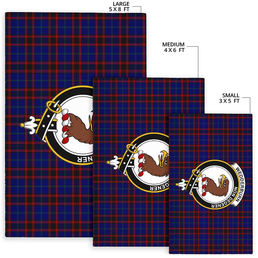 Wedderburn Tartan Crest Area Rug