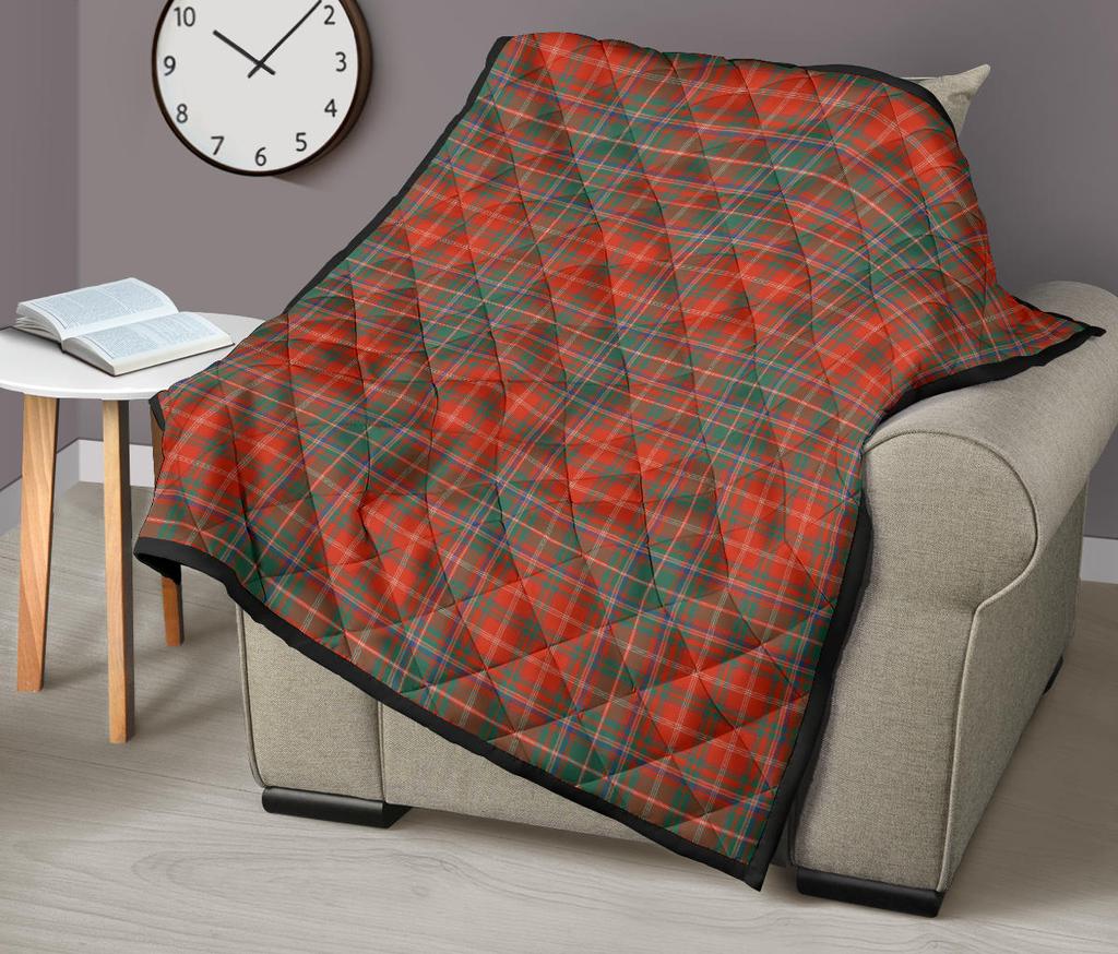 Macdougall Family Ancient Tartan Quilt