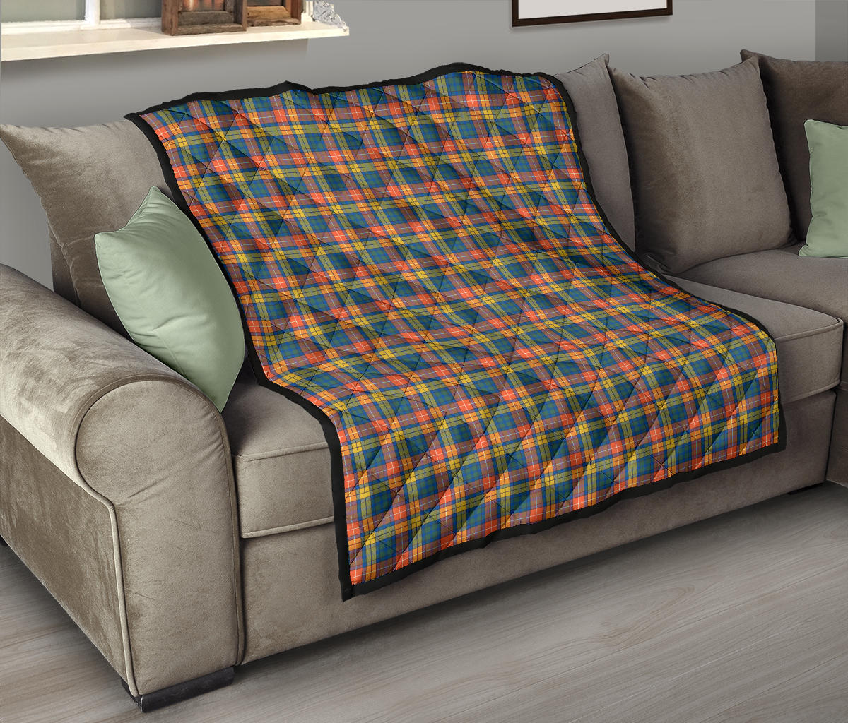 Buchanan Ancient Tartan Quilt