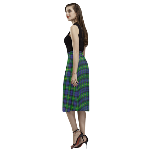 Gordon Modern Tartan Aoede Crepe Skirt