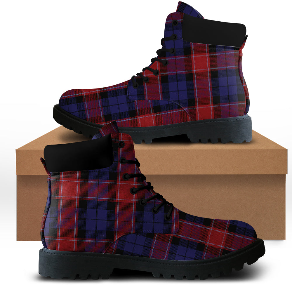 Graham Of Menteith Red Tartan All Season Boots