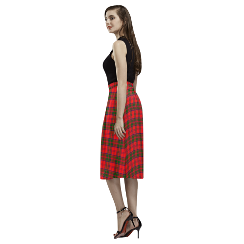 Grant Modern Tartan Aoede Crepe Skirt