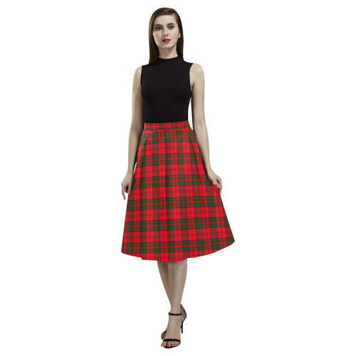 Grant Modern Tartan Aoede Crepe Skirt