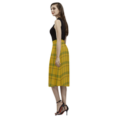 Houston Tartan Aoede Crepe Skirt