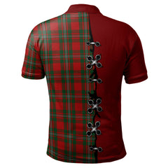 MacGregor Tartan Polo Shirt - Lion Rampant And Celtic Thistle Style