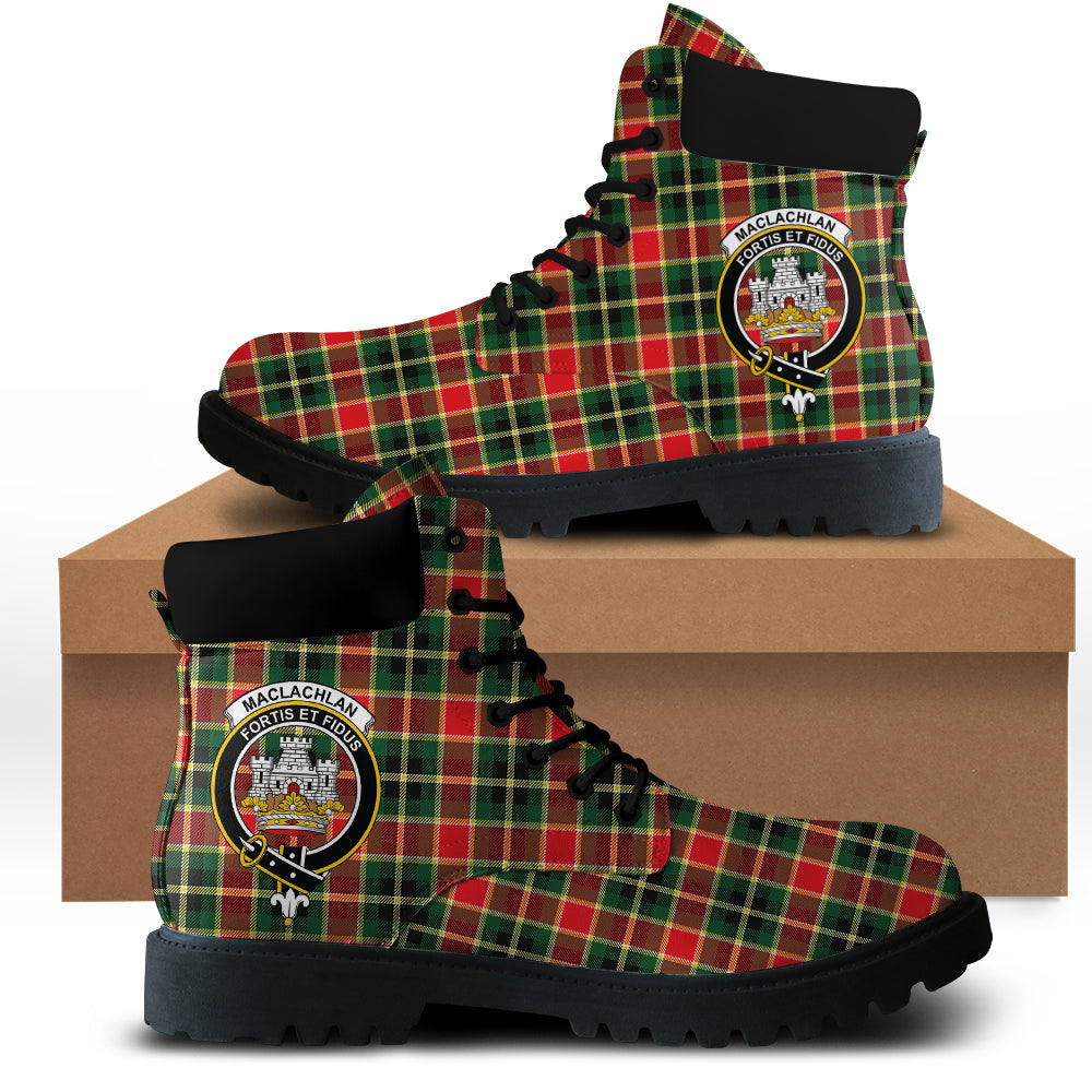 MacLachlan Hunting Modern Tartan All Season Boots