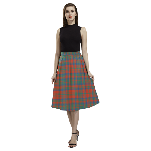 Matheson Ancient Tartan Aoede Crepe Skirt