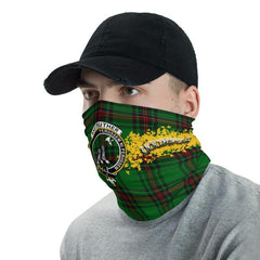 Anstruder Tartan Crest Neck Gaiter - Bandana