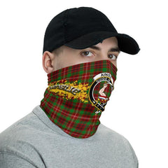 Ainslie Tartan Crest Neck Gaiter - Bandana