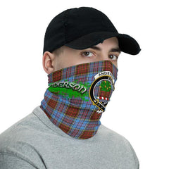 Aderson Tartan Crest Neck Gaiter - Bandana