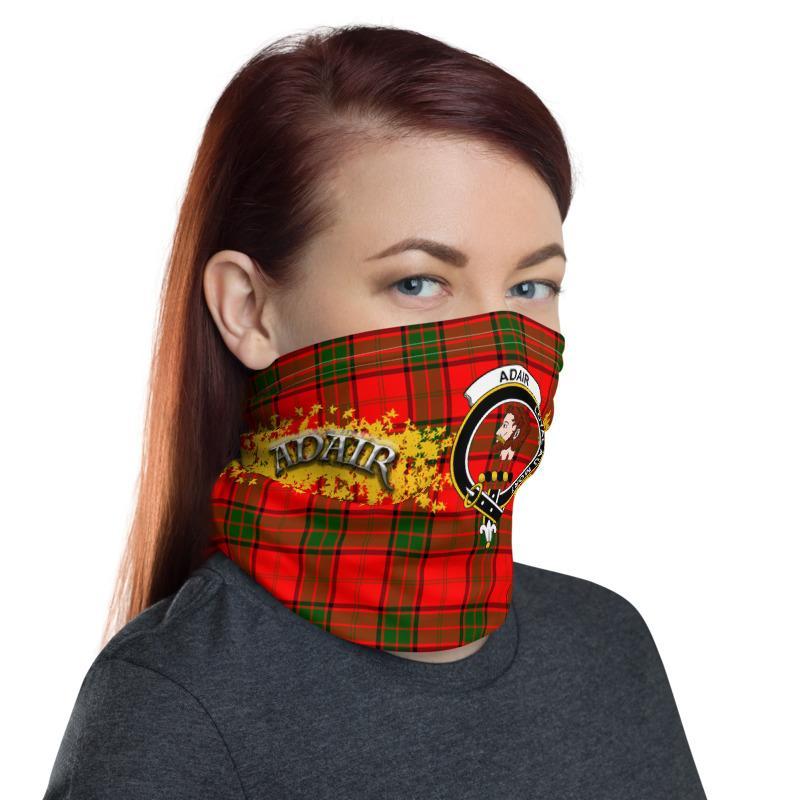 Adair Tartan Crest Neck Gaiter - Bandana