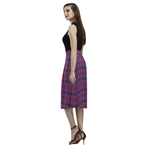 Montgomery Modern Tartan Aoede Crepe Skirt