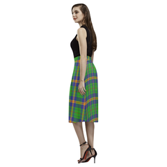 New Mexico Tartan Aoede Crepe Skirt