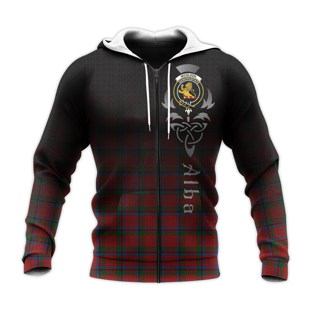 Nicolson Tartan Hoodie - Alba Celtic Style