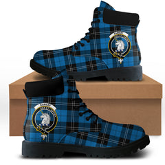 Ramsay Blue Ancient Tartan All Season Boots