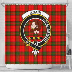 Adair Tartan Crest Shower Curtain