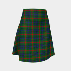 Aiton Tartan Flared Skirt