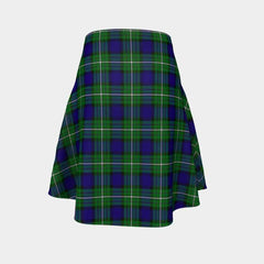 Alexander Tartan Flared Skirt