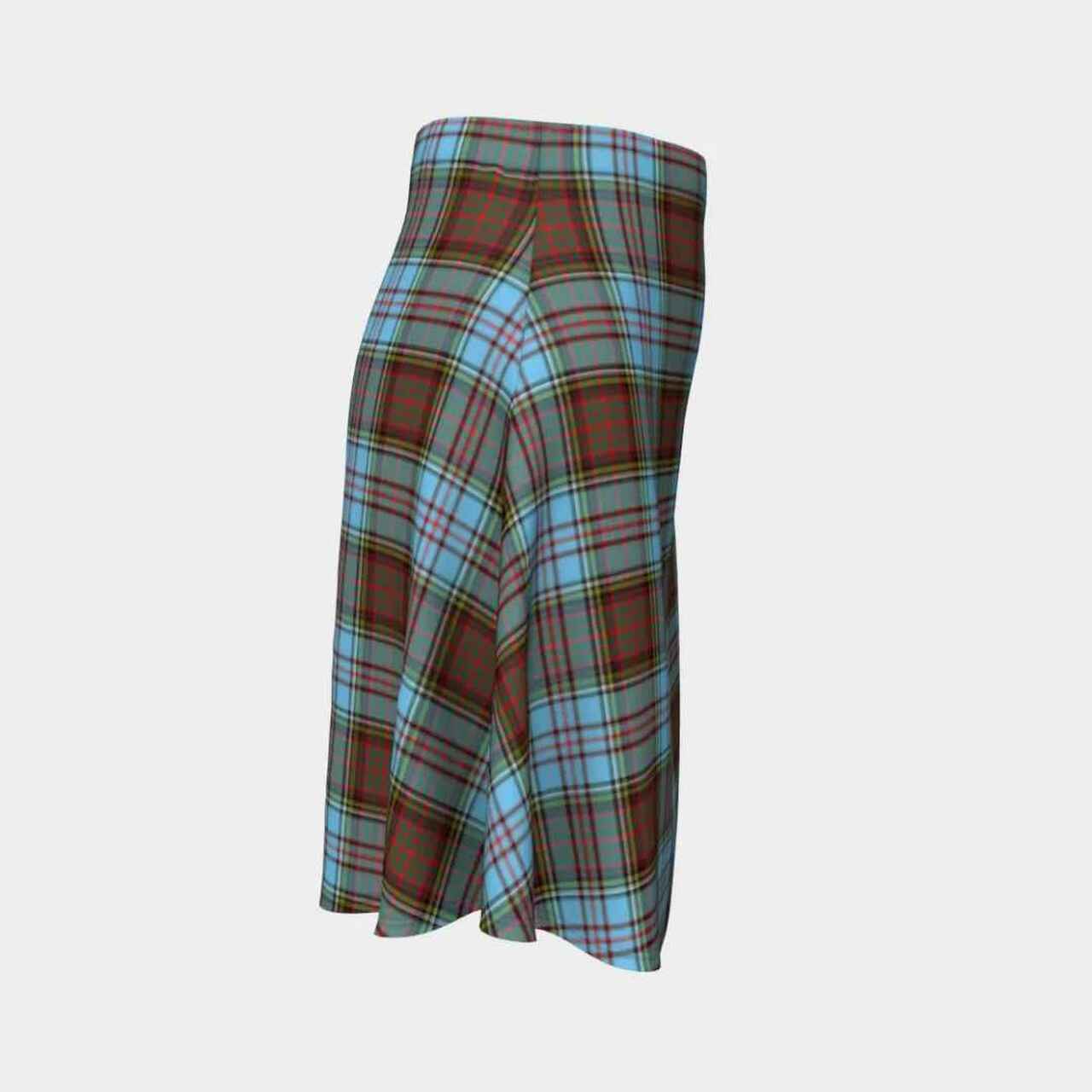 Anderson Ancient Tartan Flared Skirt