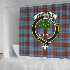 Anderson Tartan Crest Shower Curtain