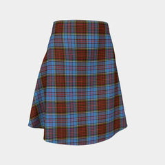 Anderson Modern Tartan Flared Skirt