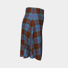 Anderson Modern Tartan Flared Skirt