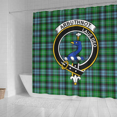 Arbuthnot Tartan Crest Shower Curtain