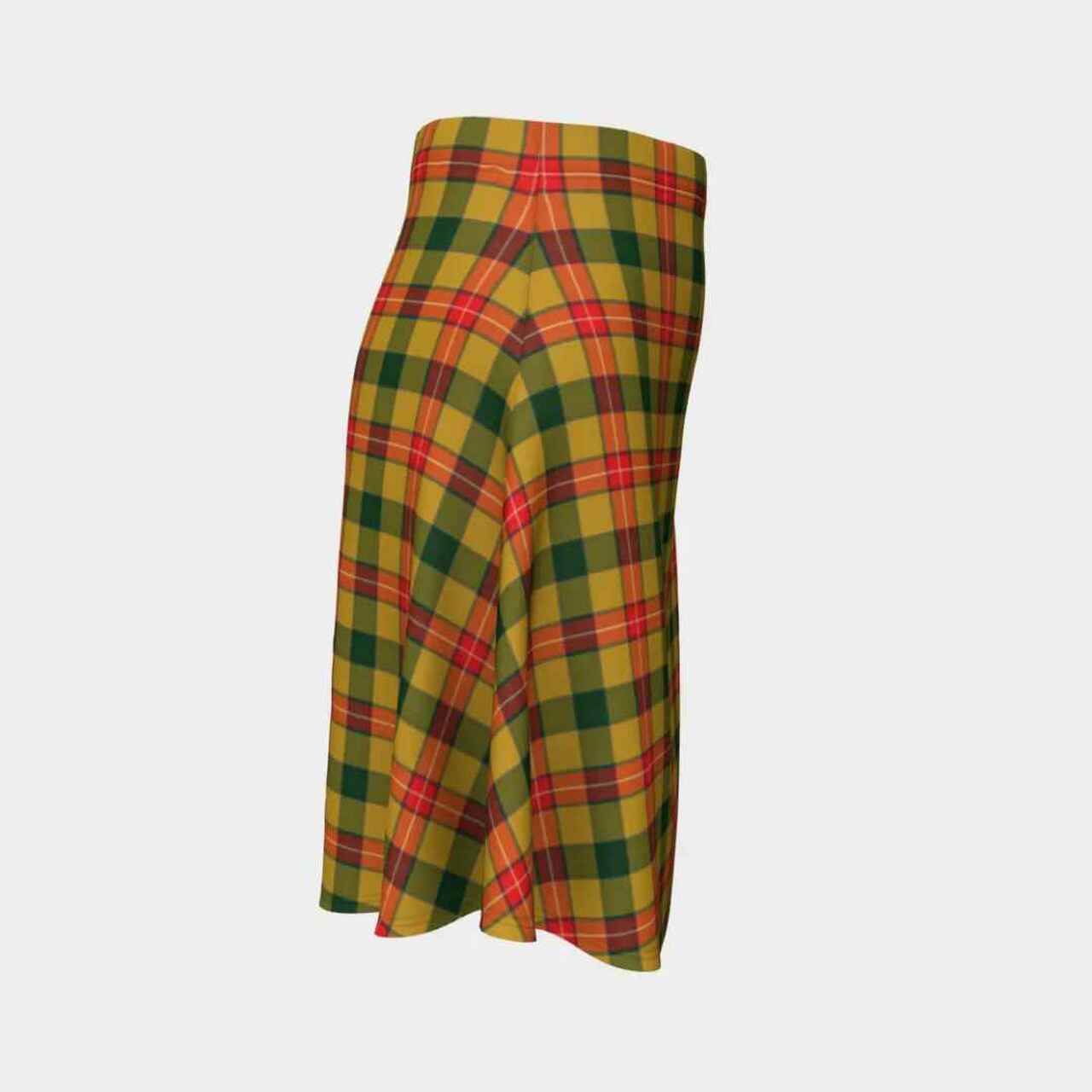 Baxter Tartan Flared Skirt