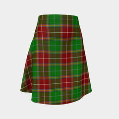 Baxter Modern Tartan Flared Skirt