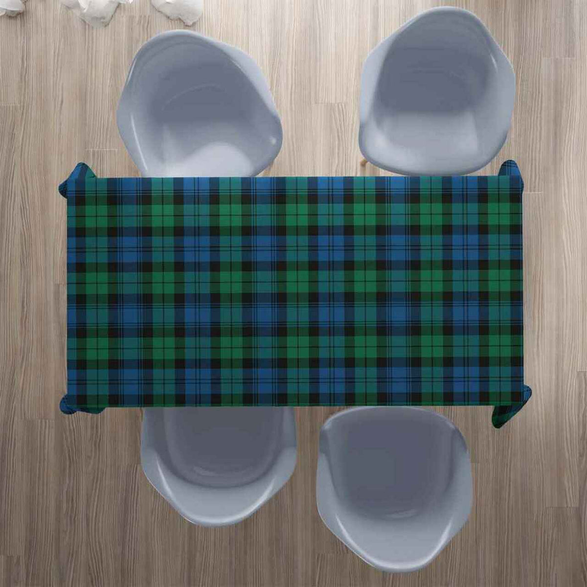 Blackwatch Ancient Tartan Tablecloth