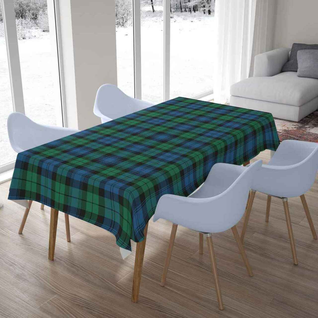 Blackwatch Ancient Tartan Tablecloth