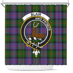 Blair Tartan Crest Shower Curtain