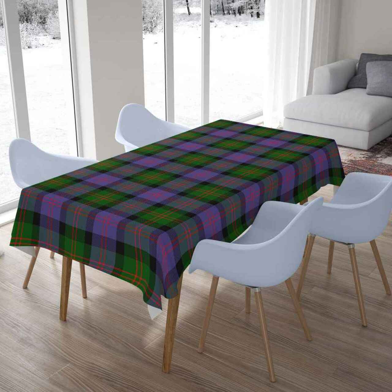 Blair Modern Tartan Tablecloth