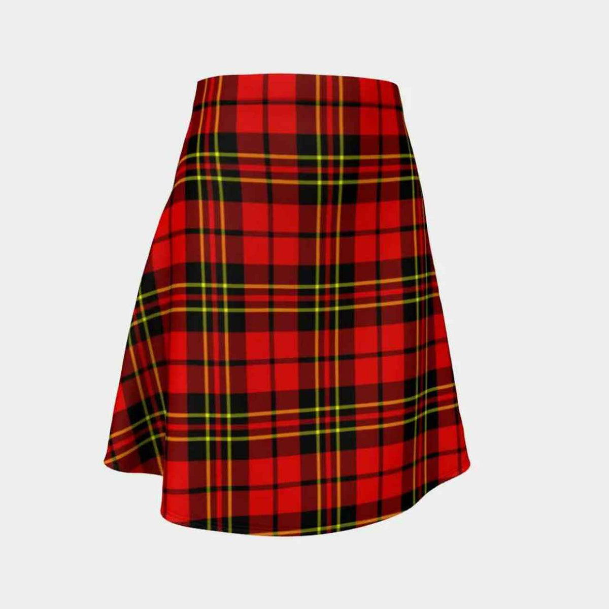 Brodie Modern Tartan Flared Skirt