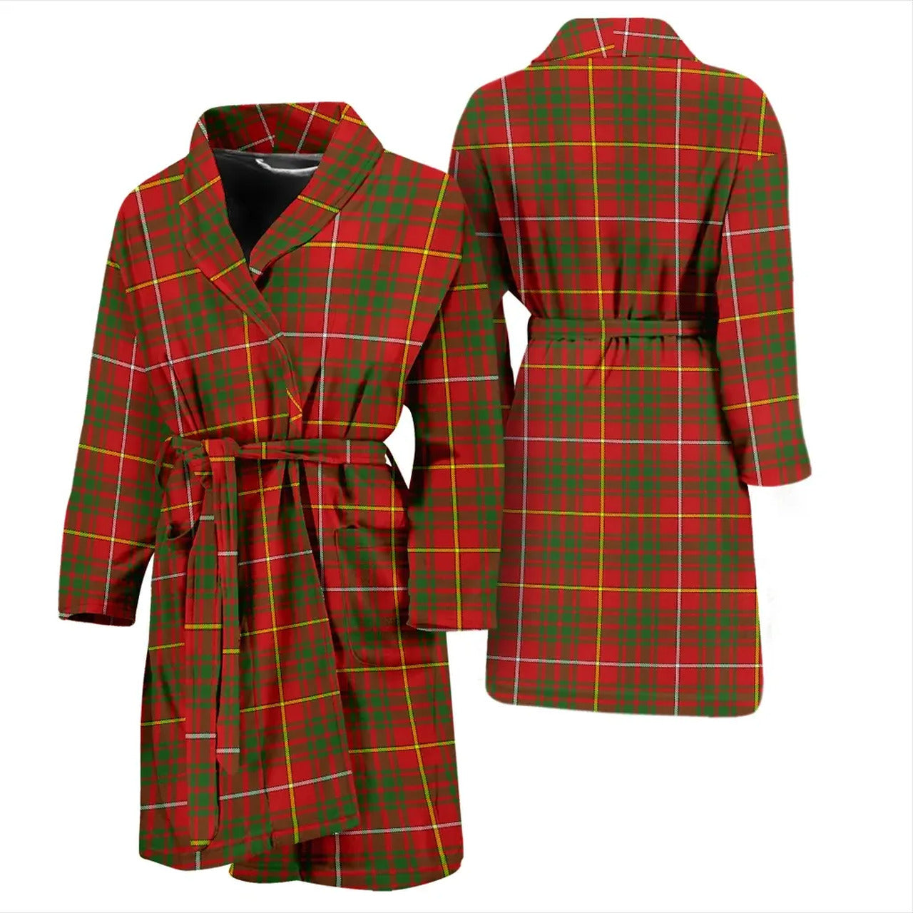 Bruce Modern Tartan Bathrobe