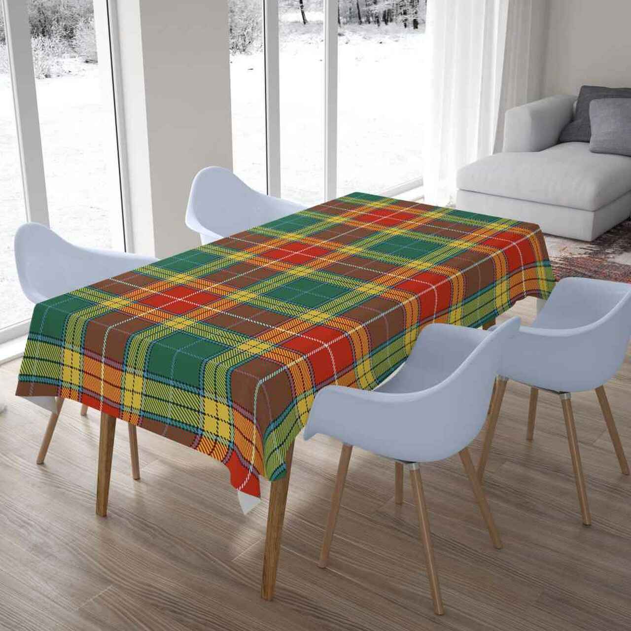 Buchanan Old Sett Tartan Tablecloth