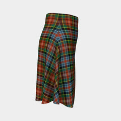 Caledonia Ancient Tartan Flared Skirt