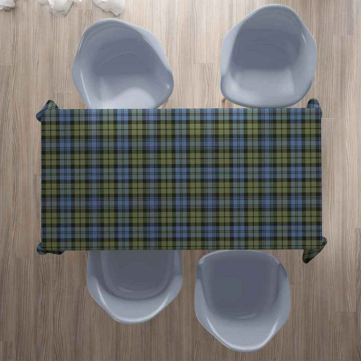 Campbell Faded Tartan Tablecloth