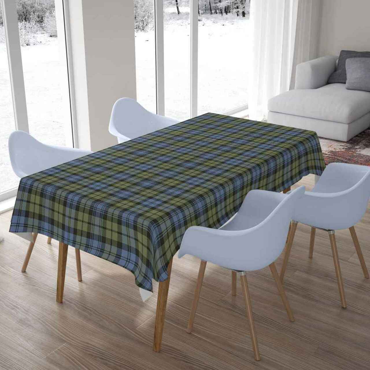 Campbell Faded Tartan Tablecloth