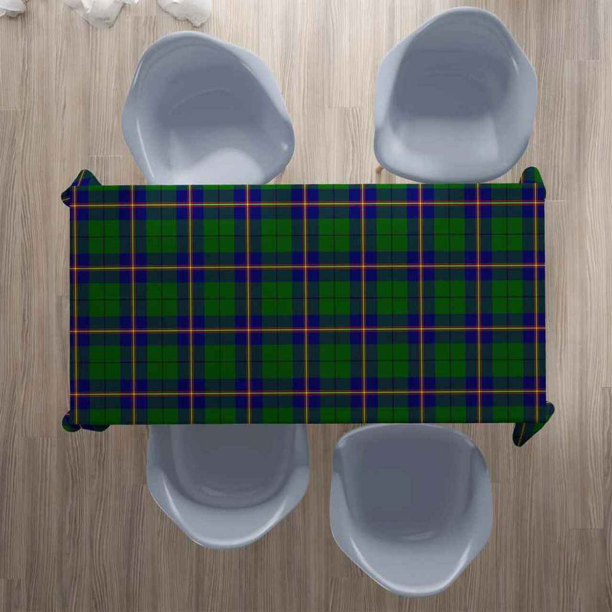 Carmichael Modern Tartan Tablecloth