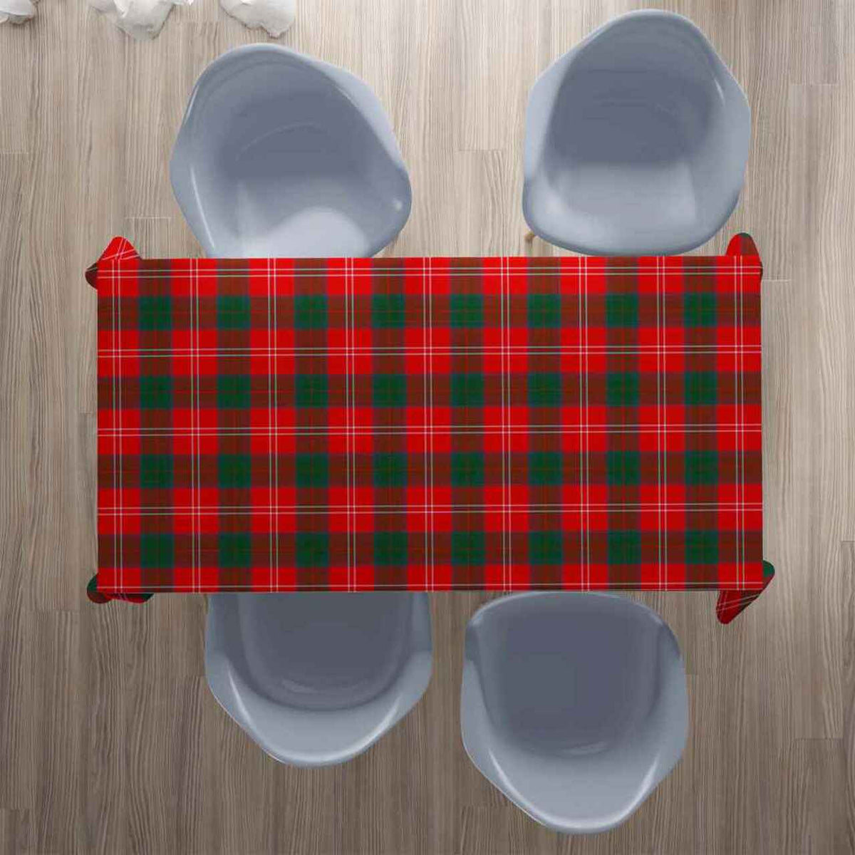 Chisholm Modern Tartan Tablecloth